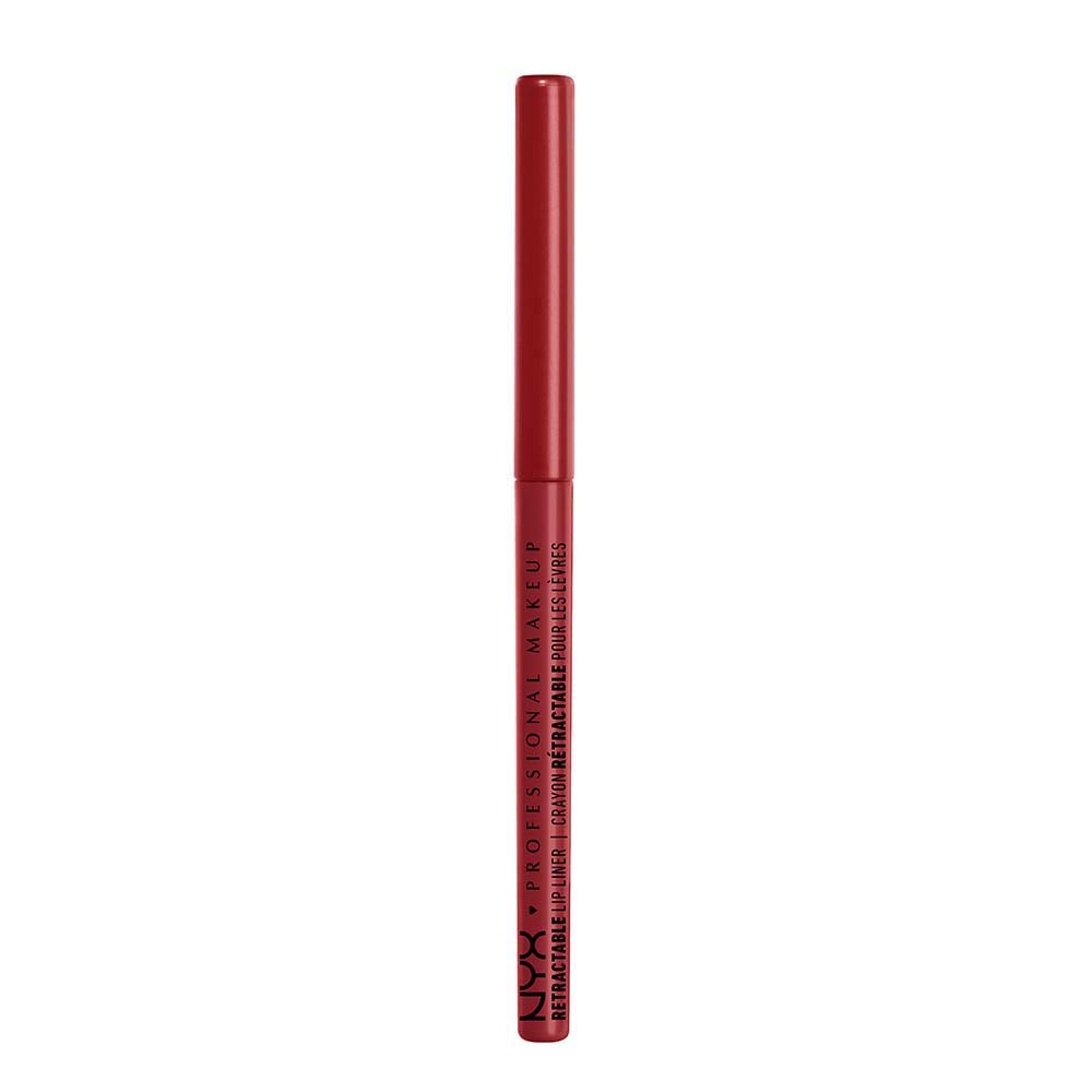 NYX Professional Makeup Mechanical Retractable Lip Liner Pencil, Red