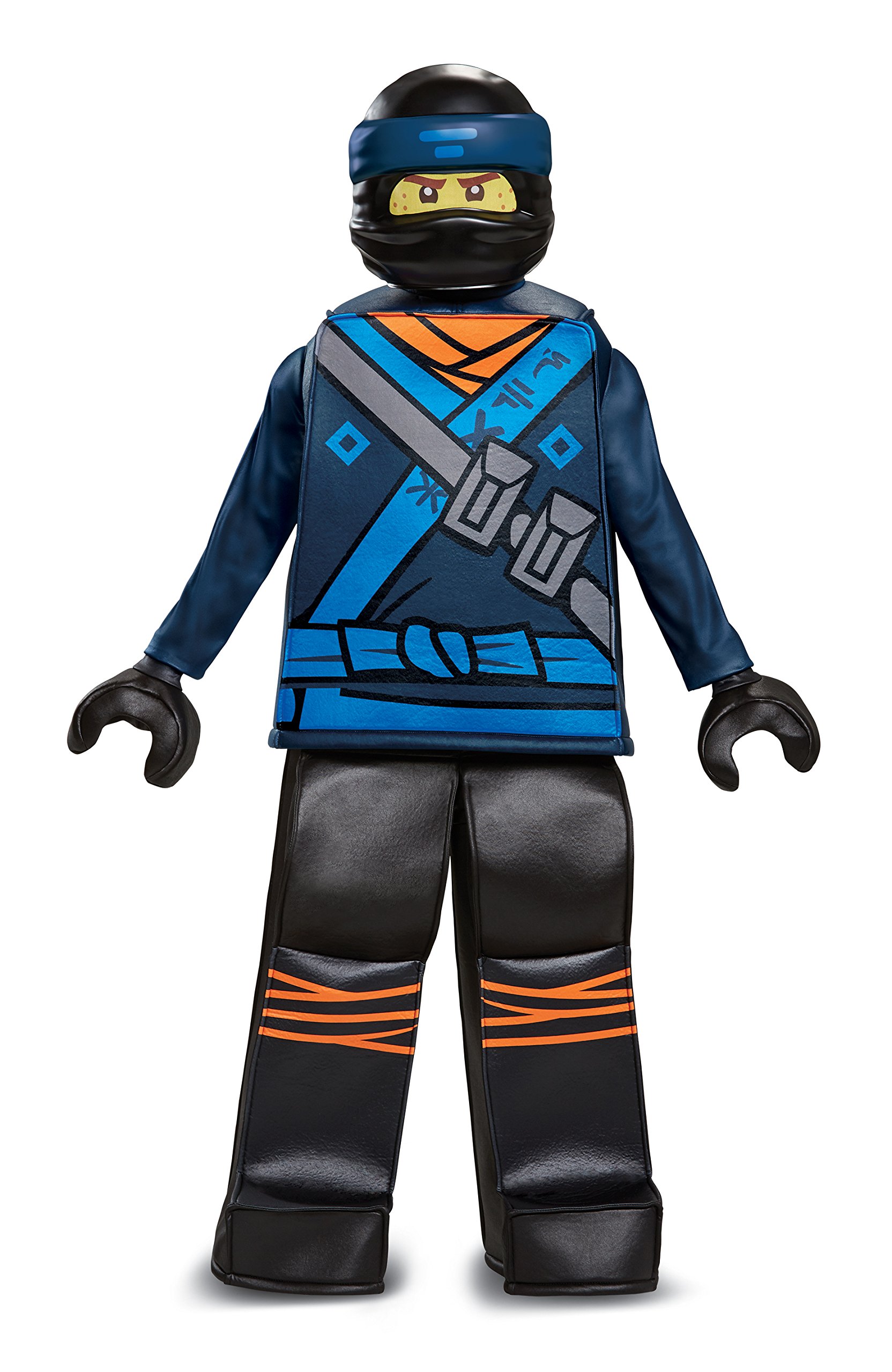 Disguise Jay Lego Ninjago Movie Prestige Costume, Blue