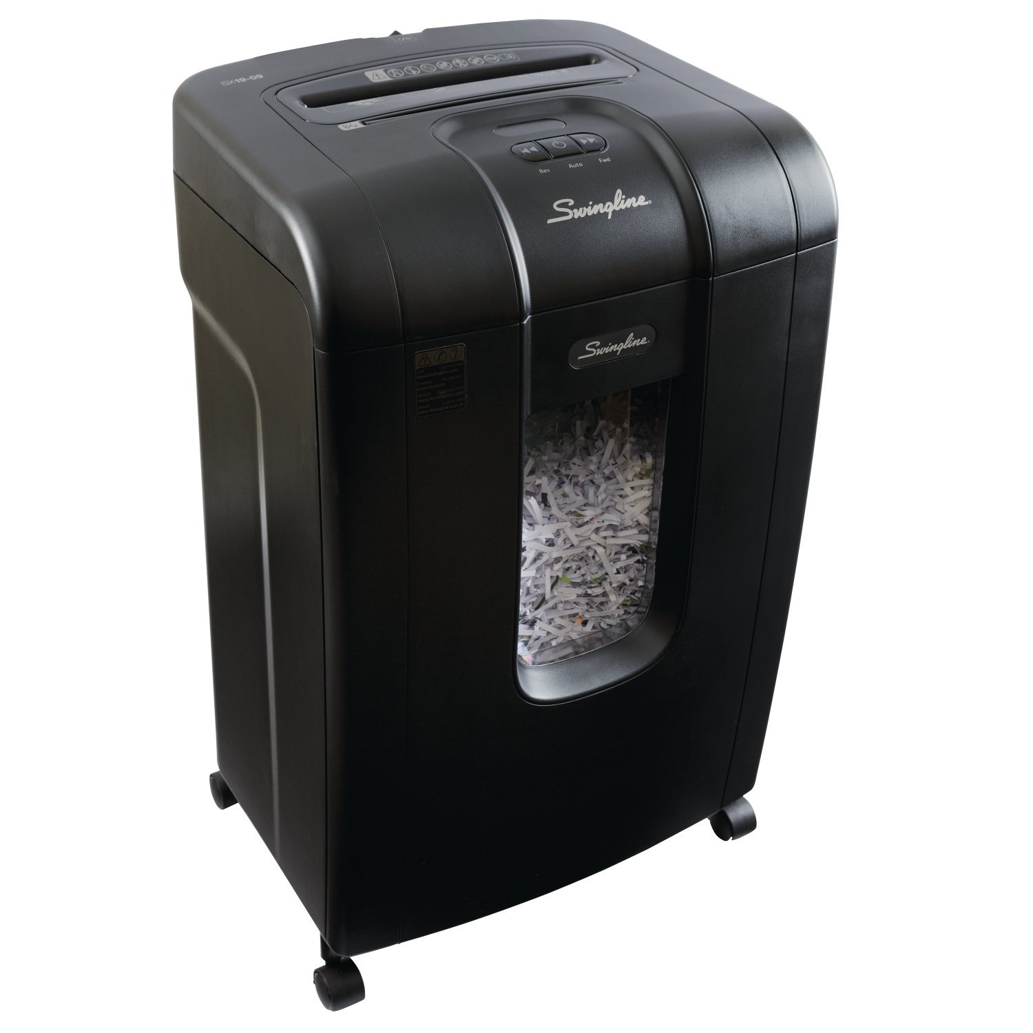 Swingline Paper Shredder, Jam Free, Super CrossCut, Sx1909, 19 Sheet