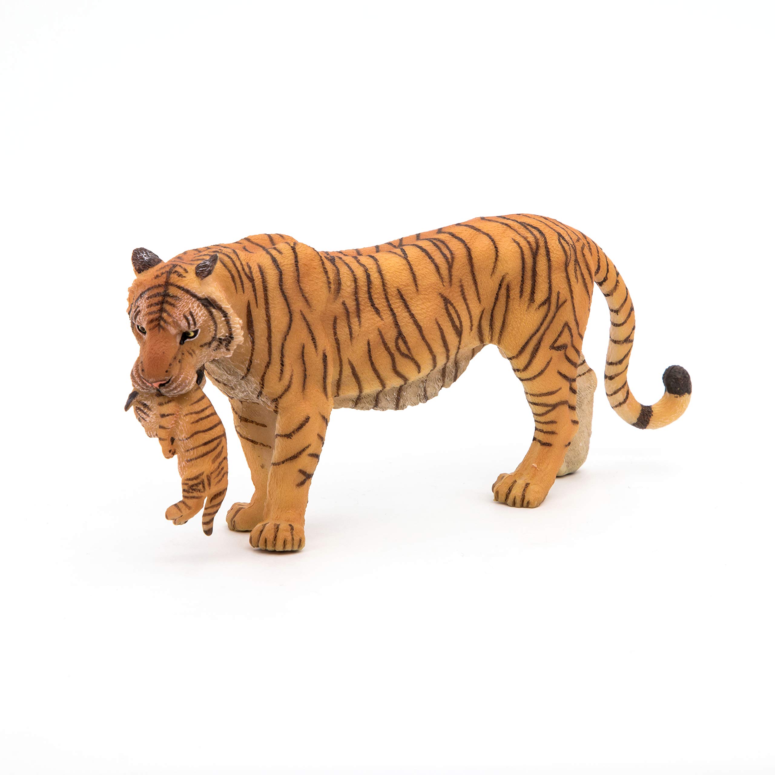 Playset Accessory Papo Tiger Cub Figurine - Hand-Painted, Realistic Wildlife Toy For Kids Play & Collection Collector Animal Model - View #3