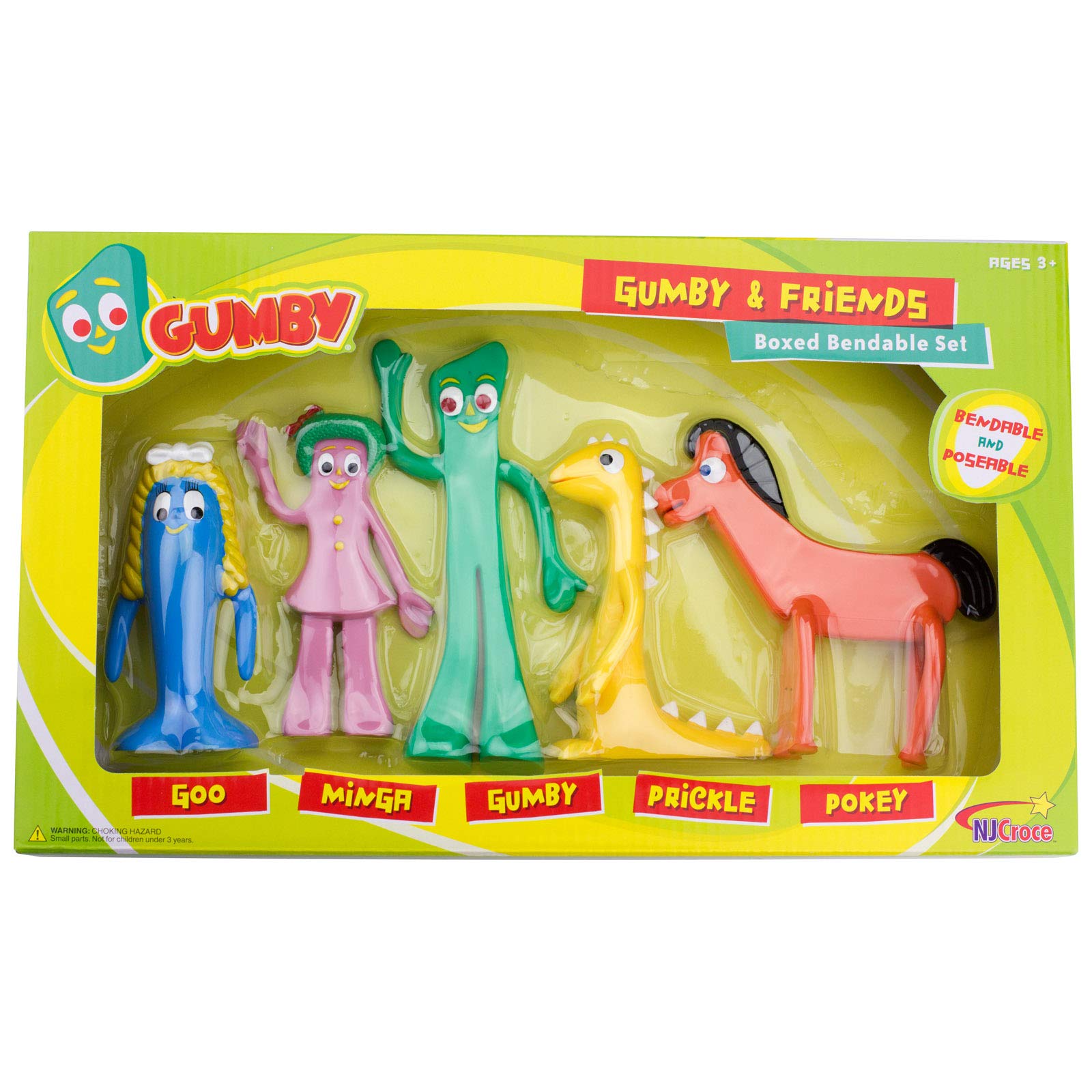 NJ Croce Gumby and Friends Figures Boxed Set | eBay