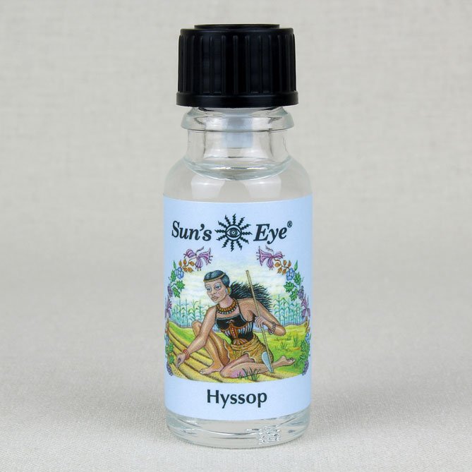 Sun's Eye Hyssop Herbal Fragrance Oil - 1/2 Ounce Bottle