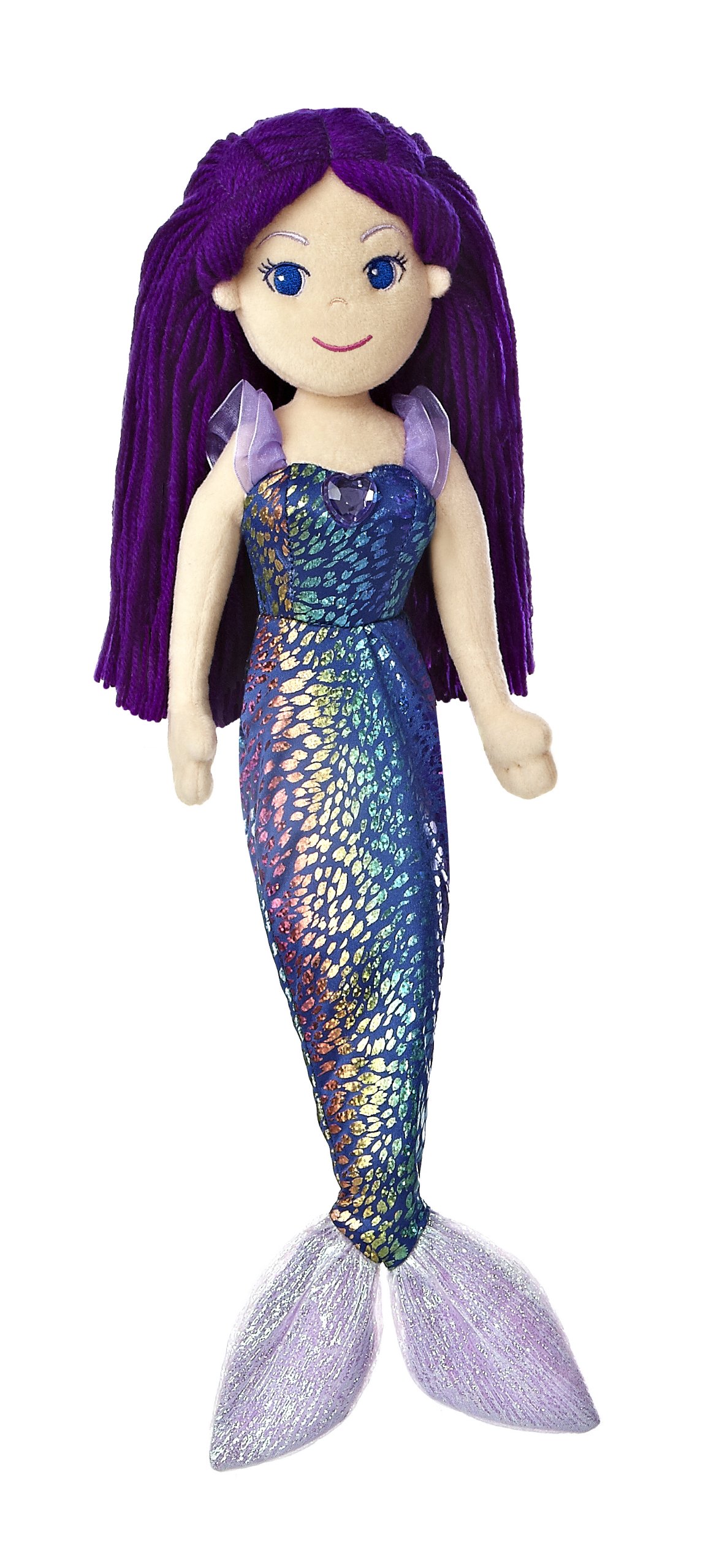 aurora mermaid plush doll