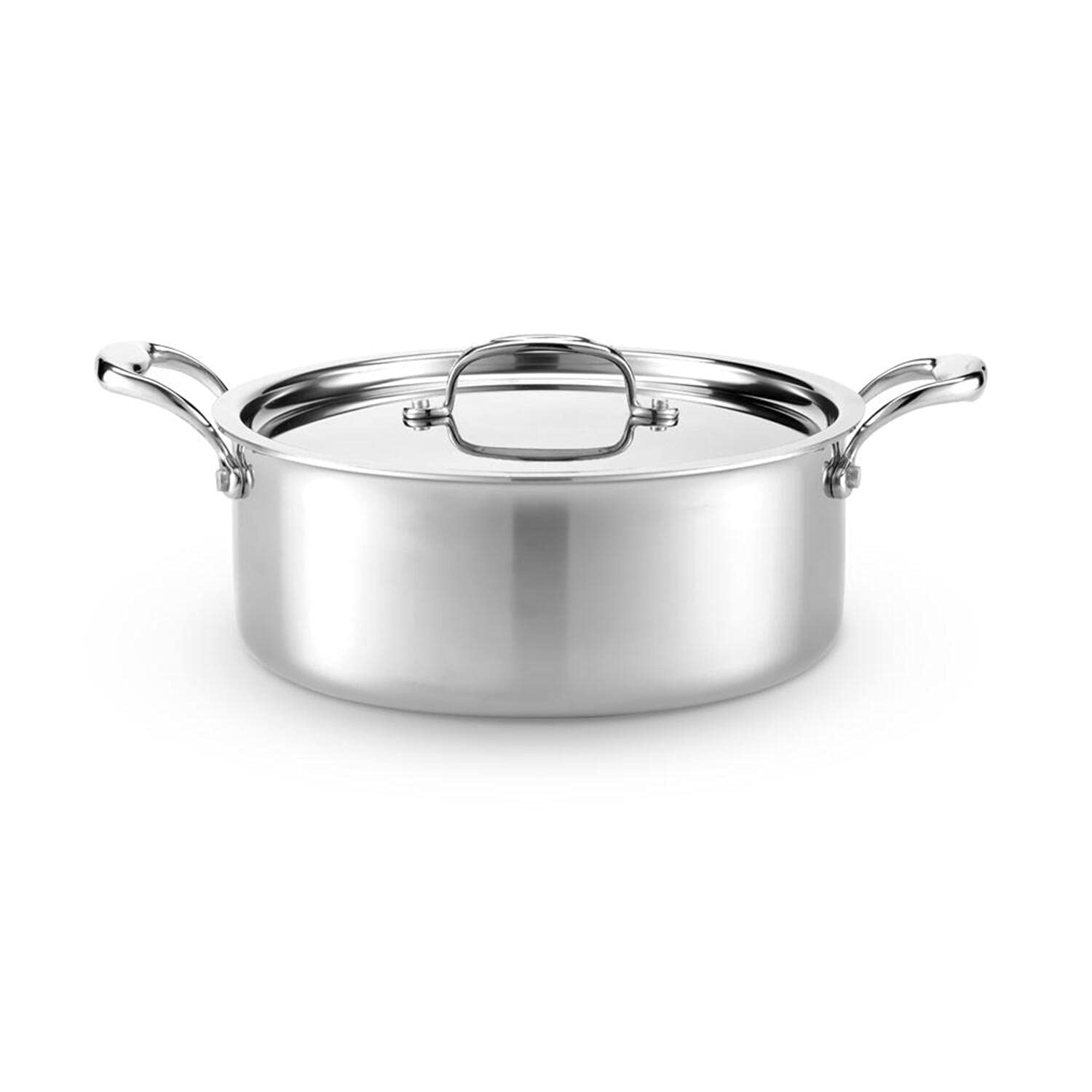 Heritage Steel 5 Quart Sauce Pot with Lid