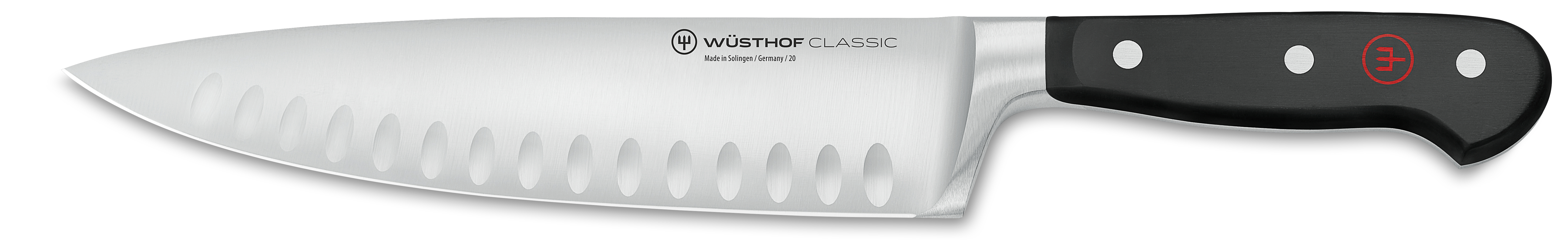 Wusthof Classic Demi-Bolster Cook's Knife Hollow Edge (8