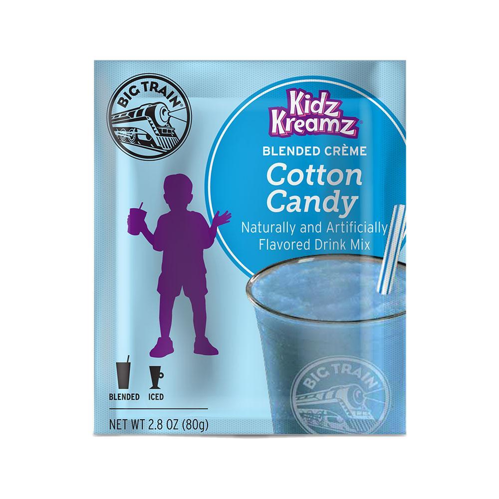 Big Train Kidz Kreamz Blended Creme, Single Serving Cotton Candy eBay