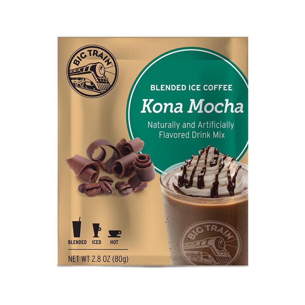 Big Train Blended Ice Coffee Single Serving - Kona Mocha | eBay