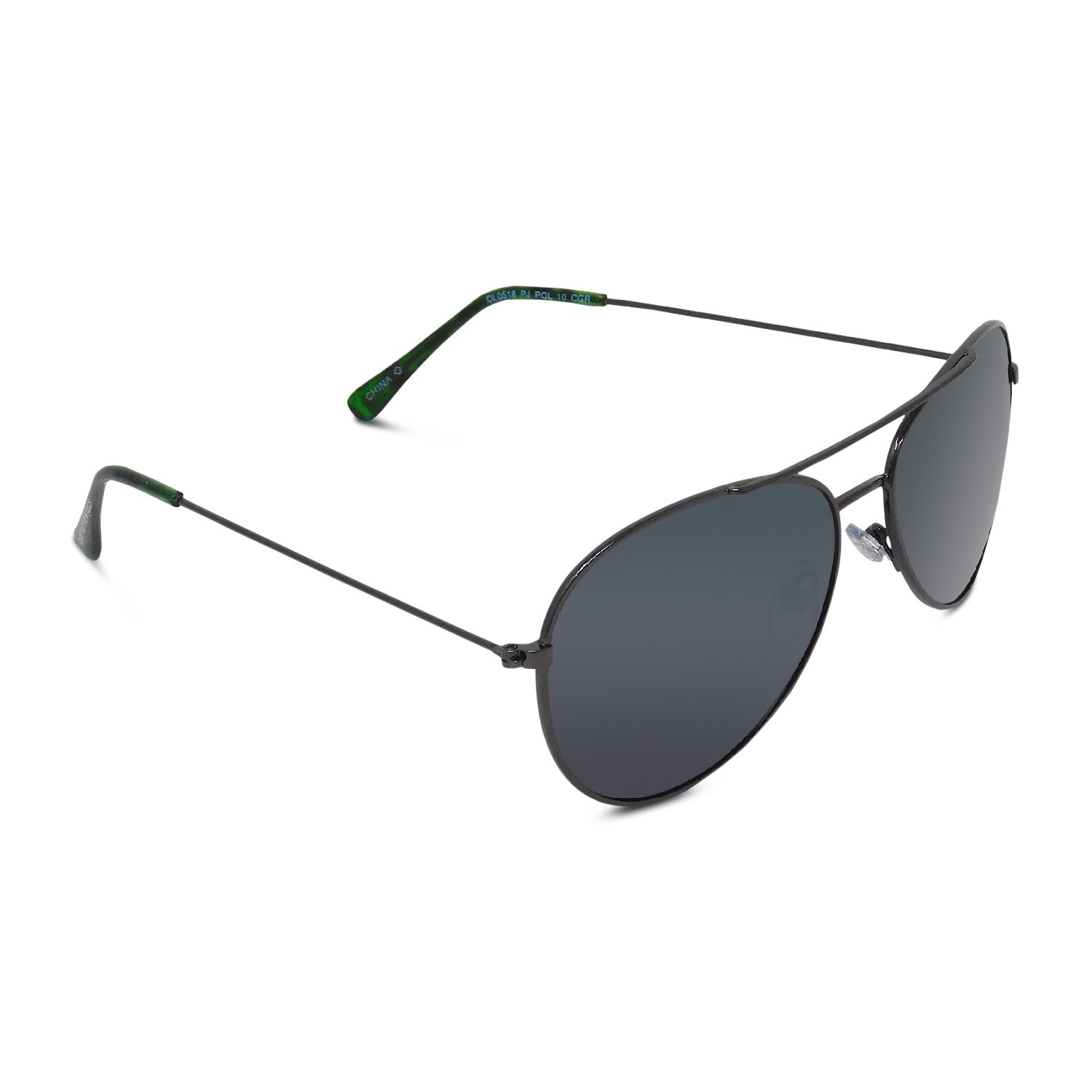 Panama Jack Polarized Pilot Aviator Sunglasses (Gun Metal) eBay