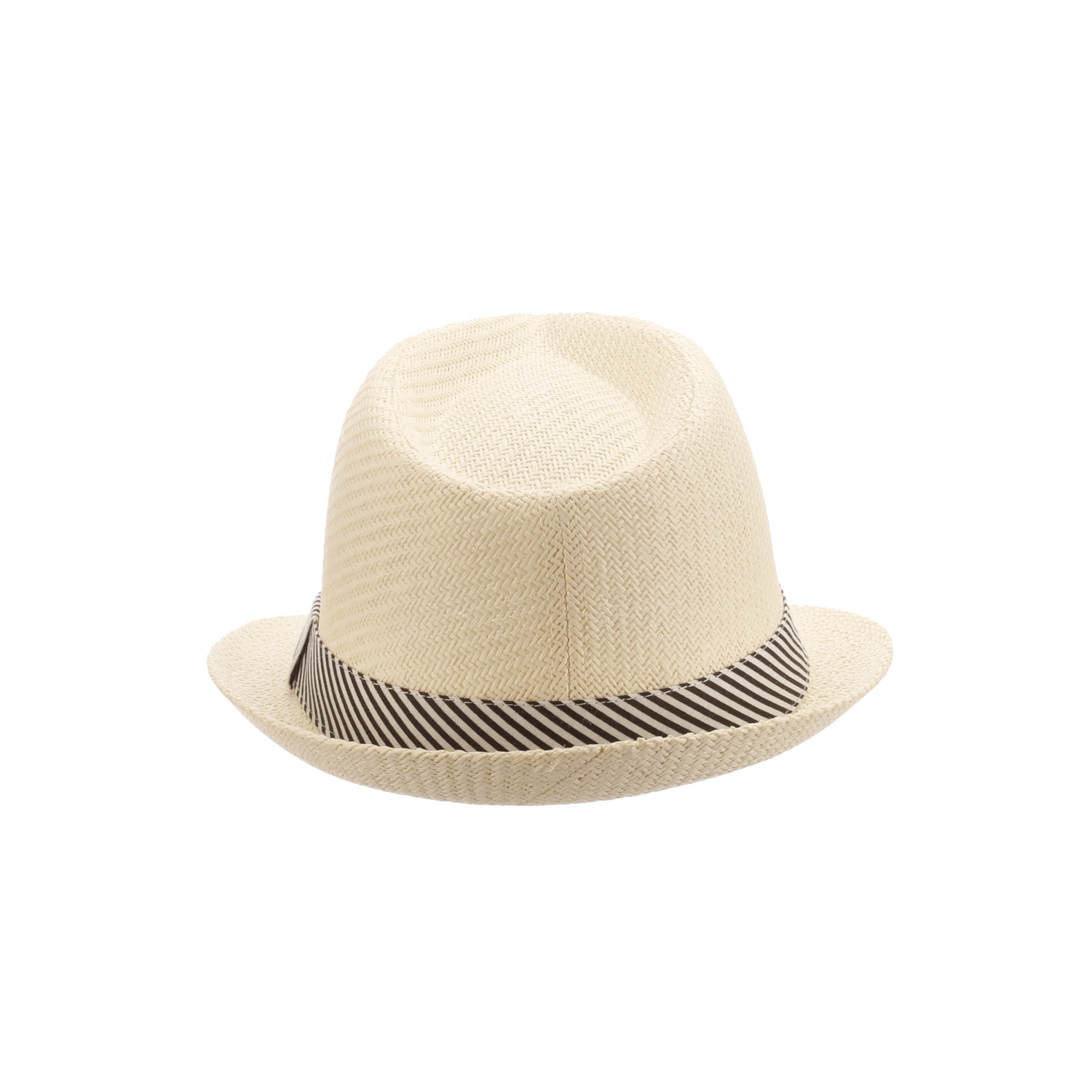 Montauk Straw Fedora Hat 55 S / Ivory