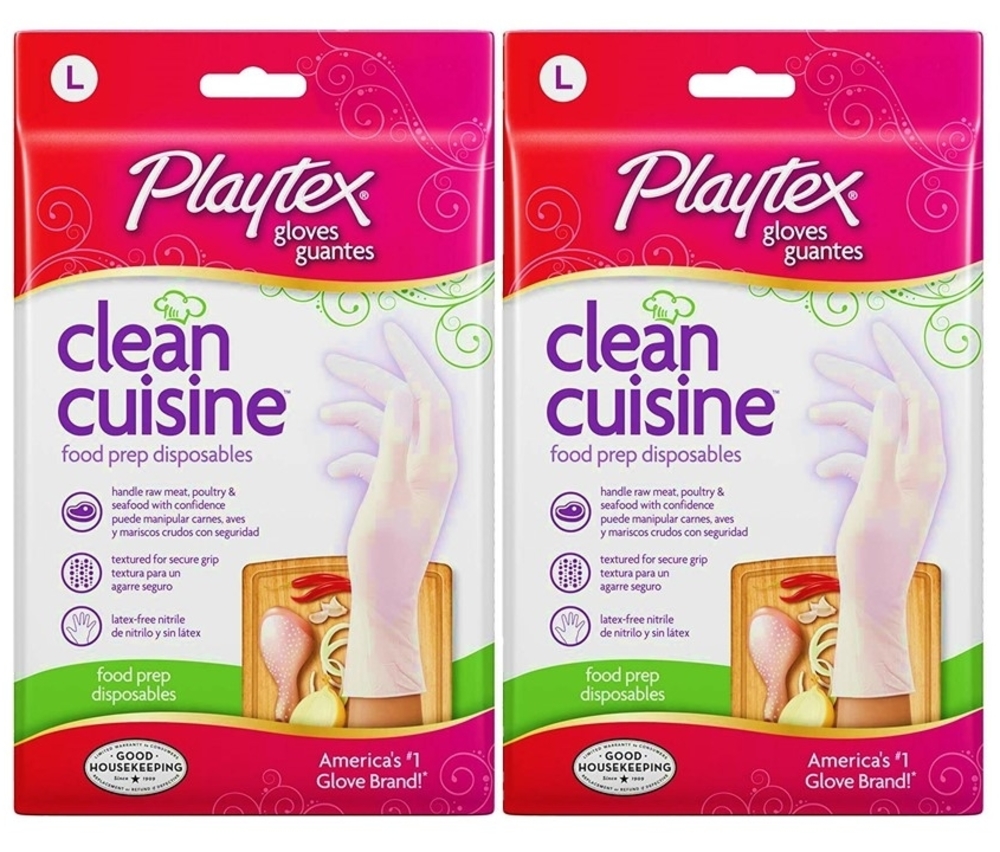 playtex disposable gloves