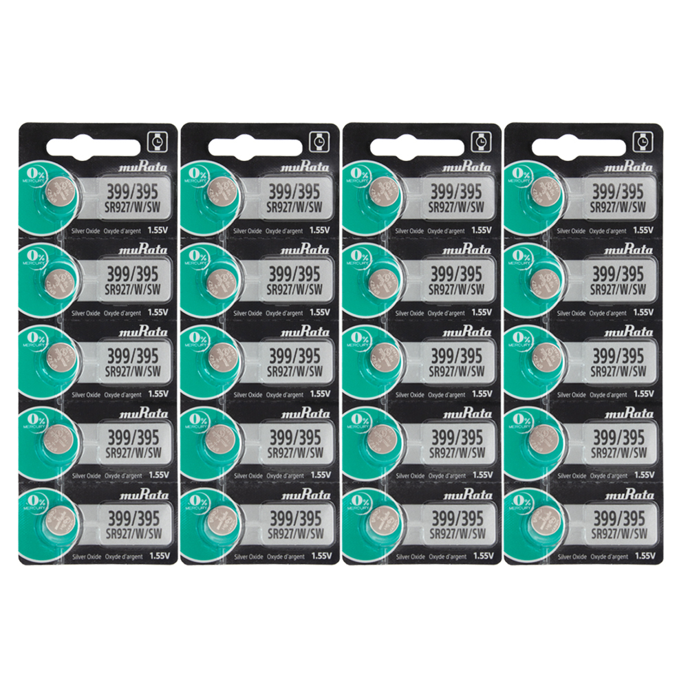 Murata Pack Sr927sw 395 399 Battery 1 5v Watch Batteries Ebay