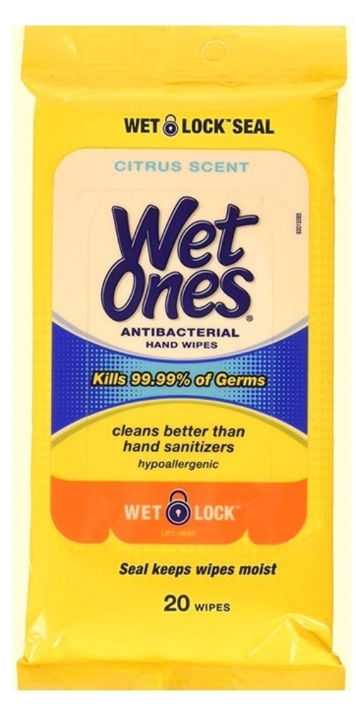moist hand wipes