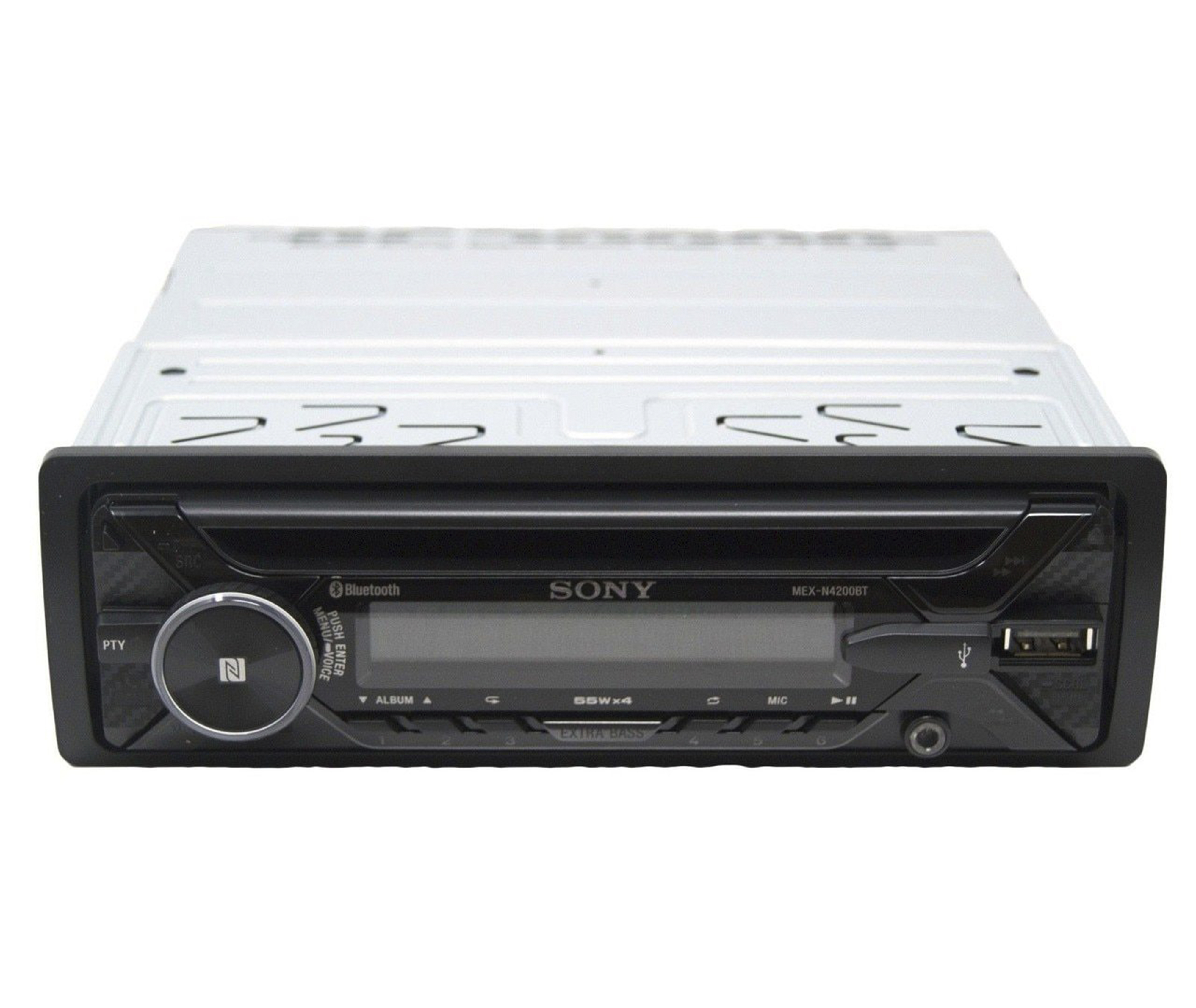 Sony MEXN4200BT, Single Din AM/FM/CD/MP3 Player Car Stereo, BuiltIn
