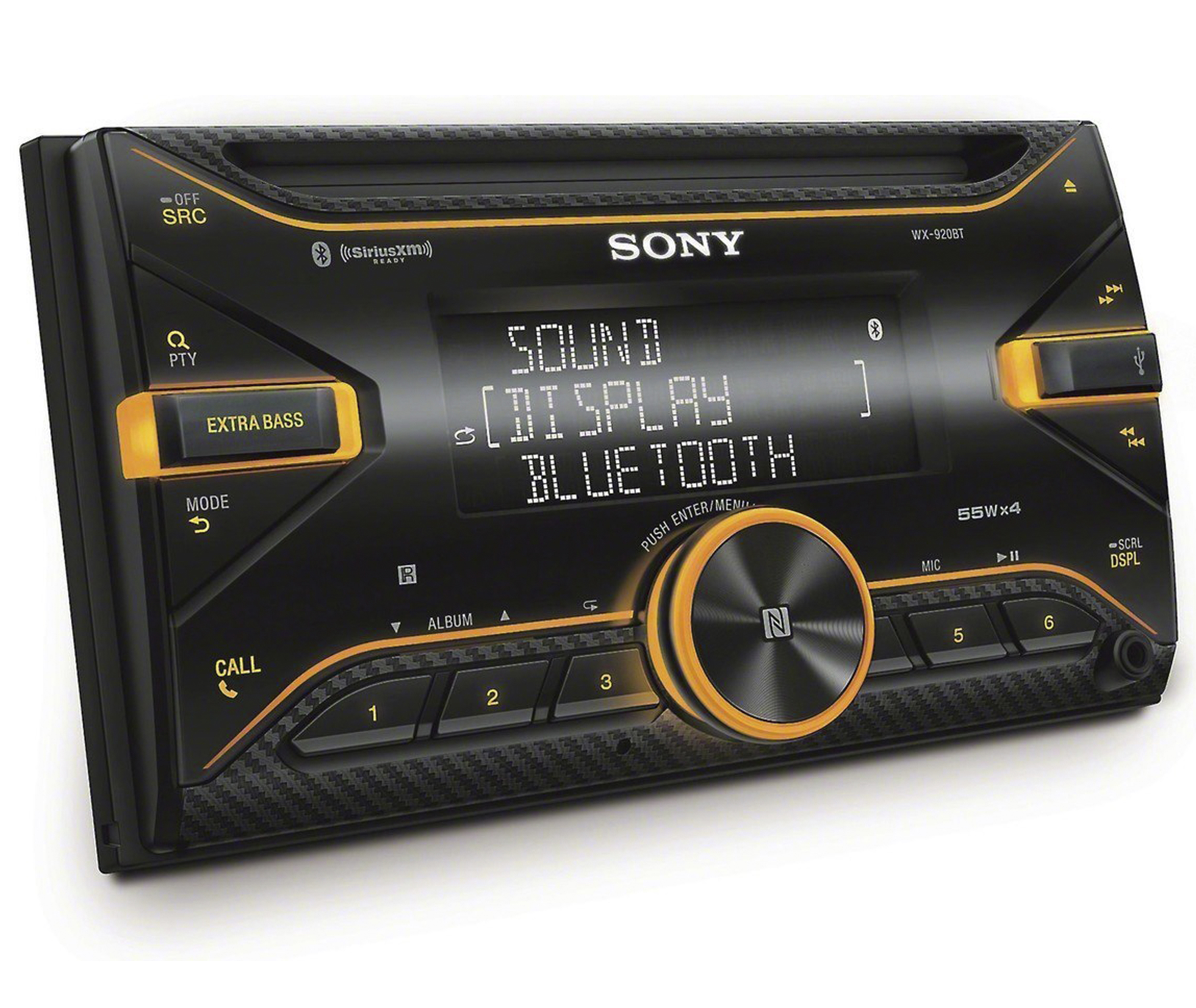 Sony WX920BT, Double DIN CD/MP3 Bluetooth Car Stereo w
