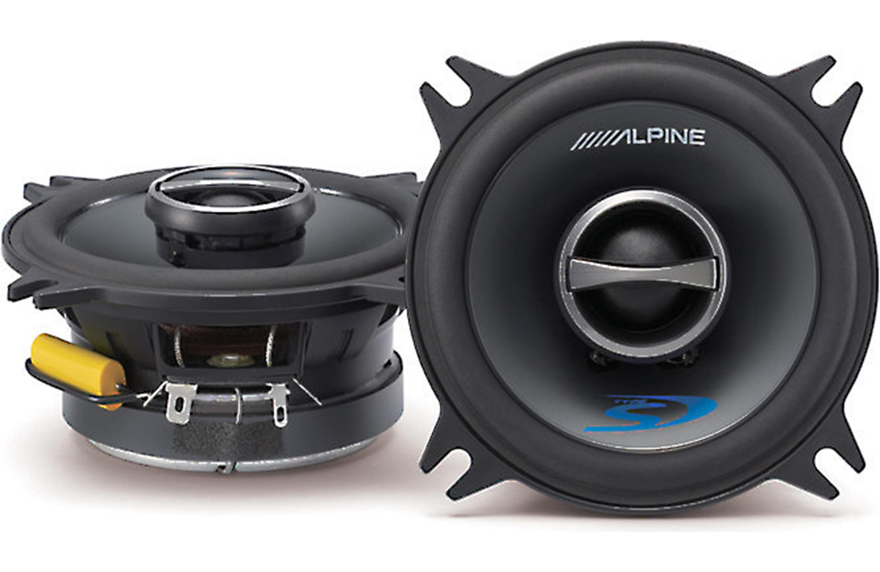 Alpine SPS410, S Series 4" / 4x6" 2Way Car Speakers 140W
