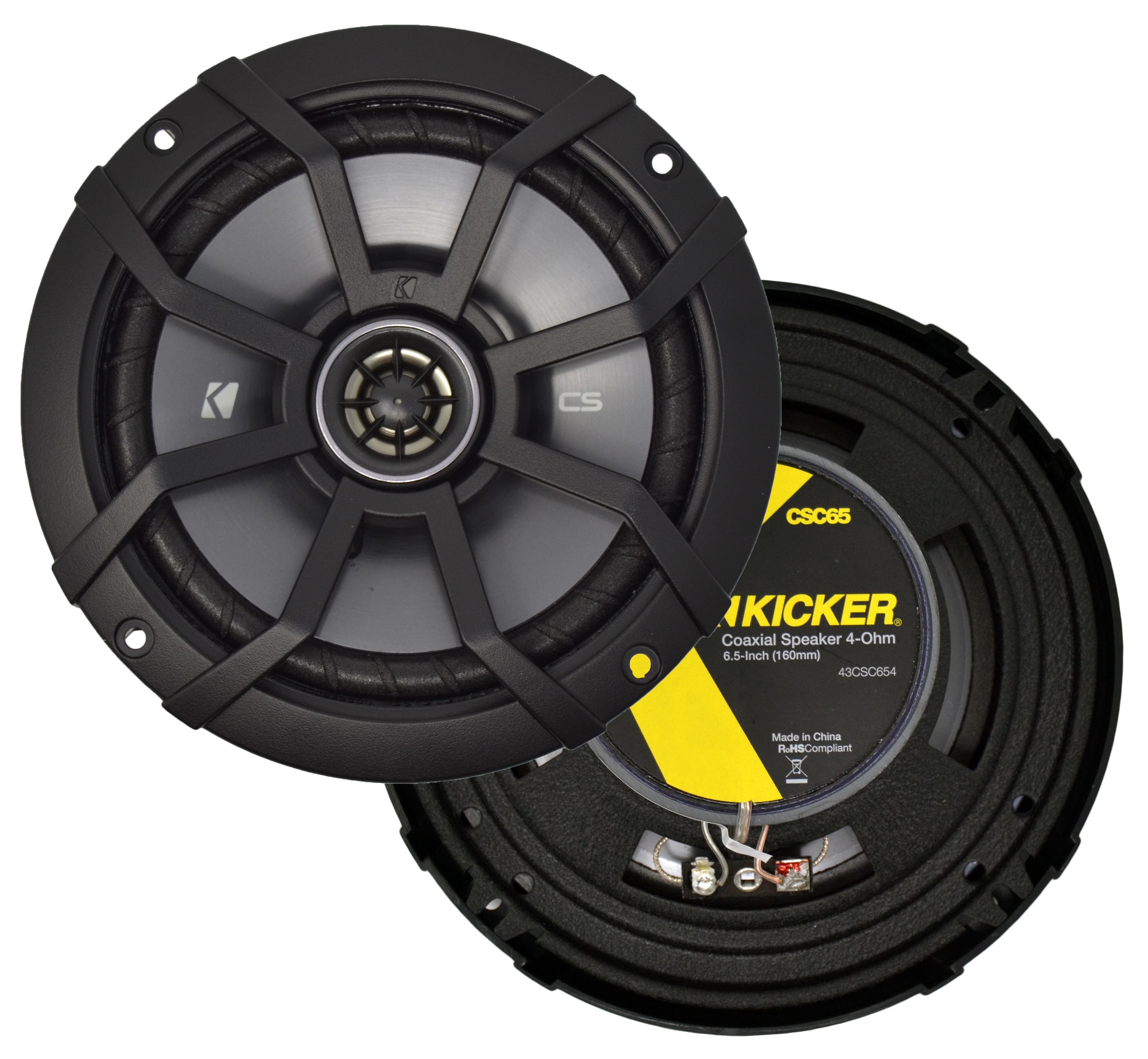 Kicker CS Series 6.5'' + 6x9'' Car Speakers, CSC65 + CSC693 43CSC654