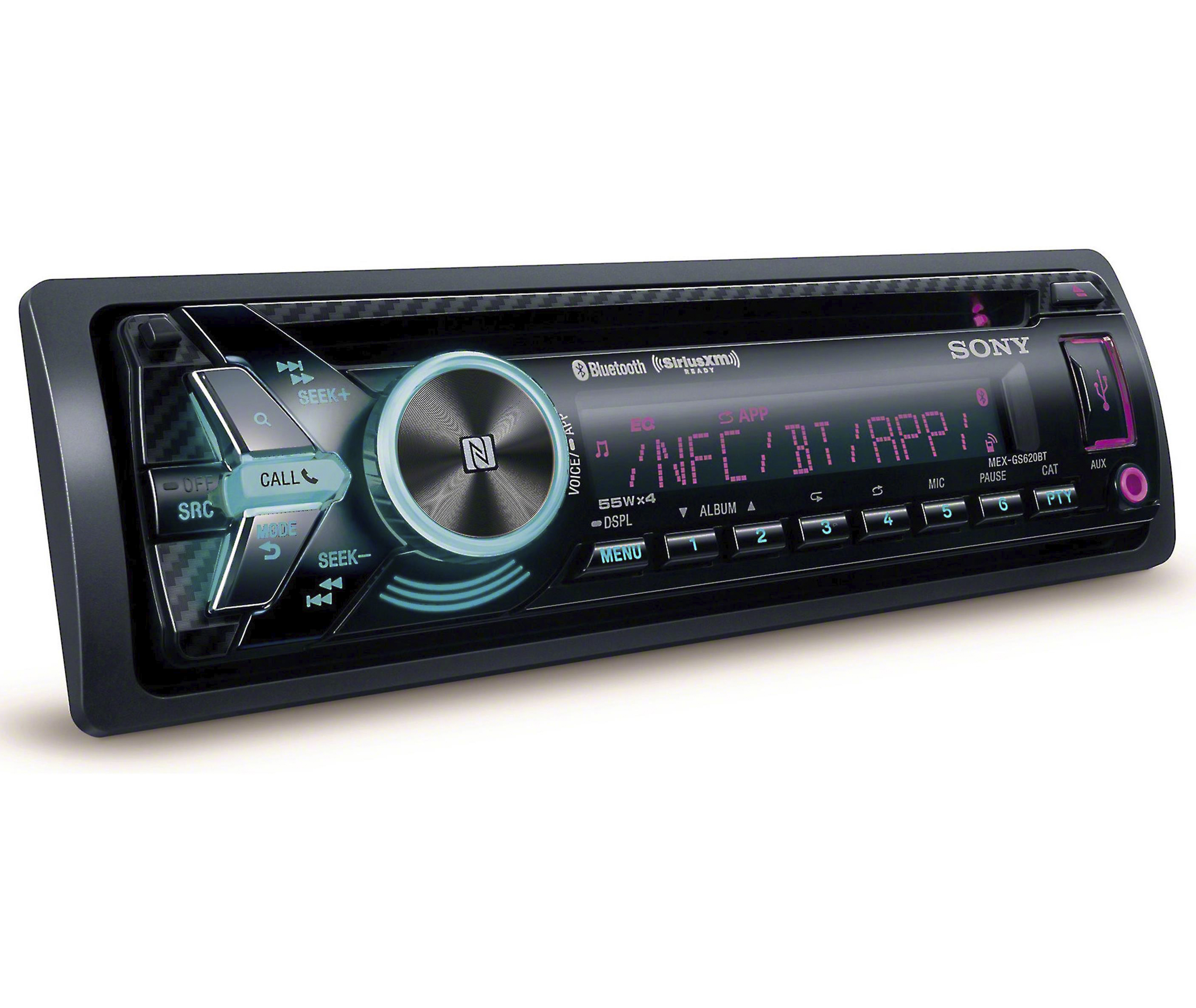 Sony MEXGS620BT, Single Din CD/AM/FM Car Stereo Bluetooth Receiver