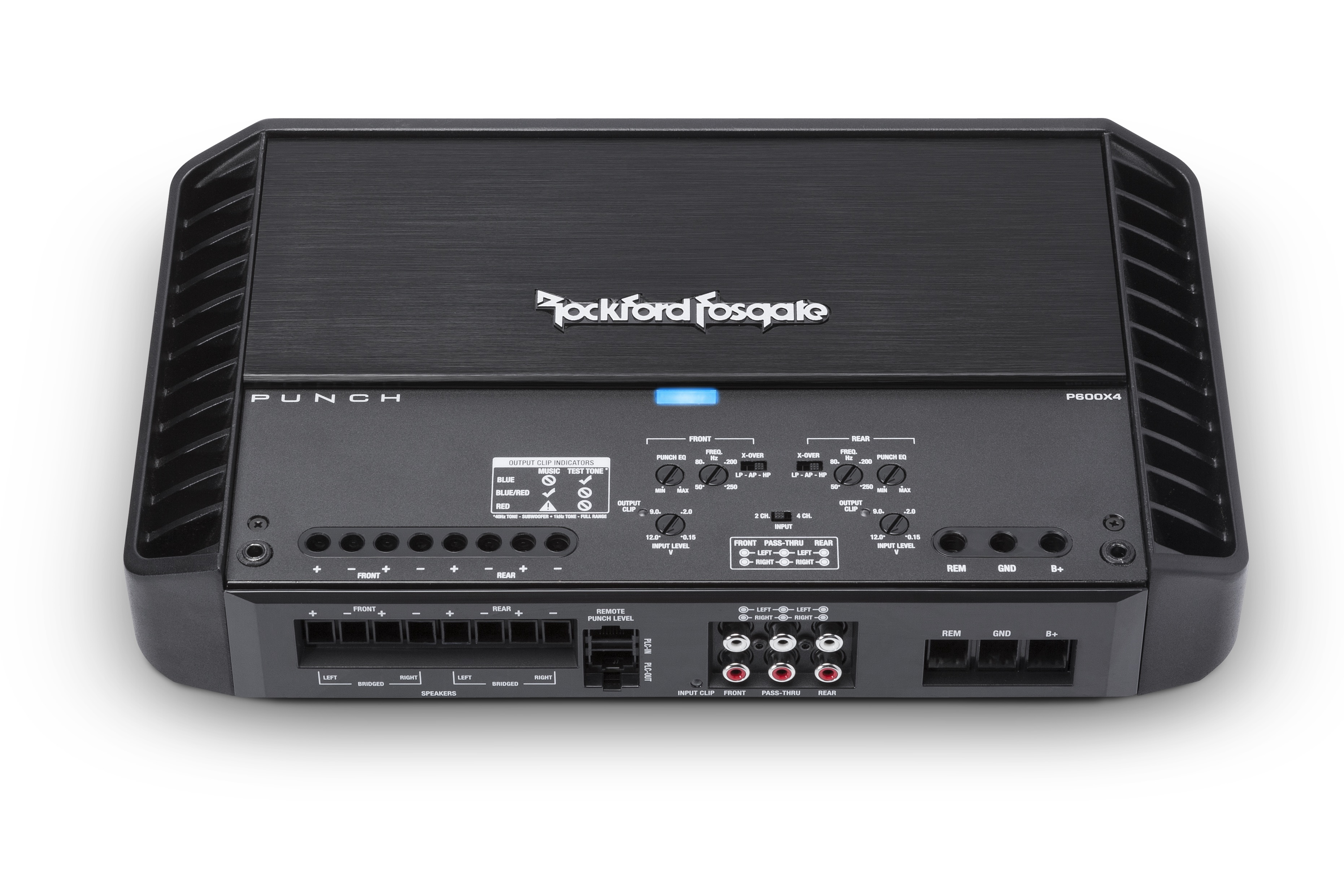 Rockford Fosgate P600X4, Punch Series 4 Channel Car Amplifier
