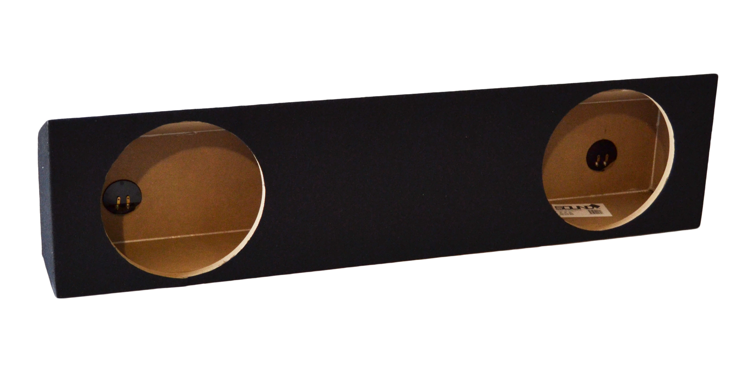 SoundBox Ridgeline Crew Cab 20062015 Dual 10'' Subwoofer Enclosure Sub