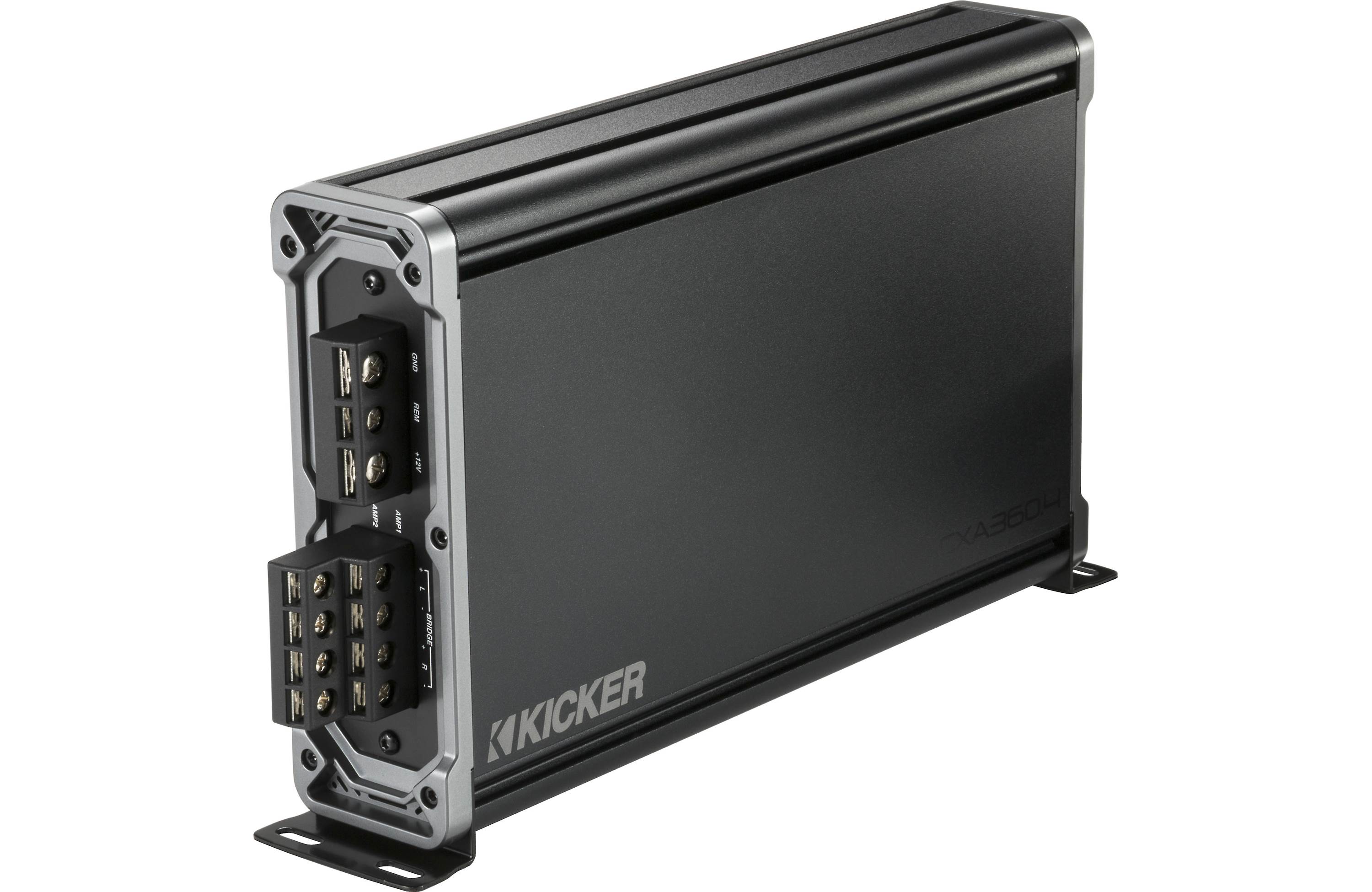 Kicker CXA360.4 4-Channel Car Amplifier - 360 Watts RMS - CX Series Full Range Amp (46CXA3604)