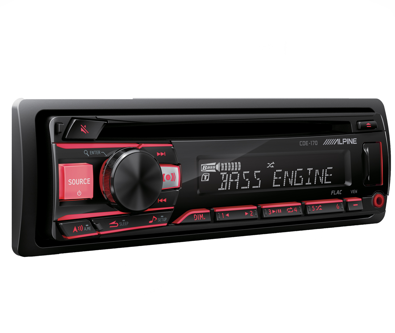 Alpine CDE170, SingleDIN CD Car Stereo w/ USB & Auxiliary Input 793276040831 eBay