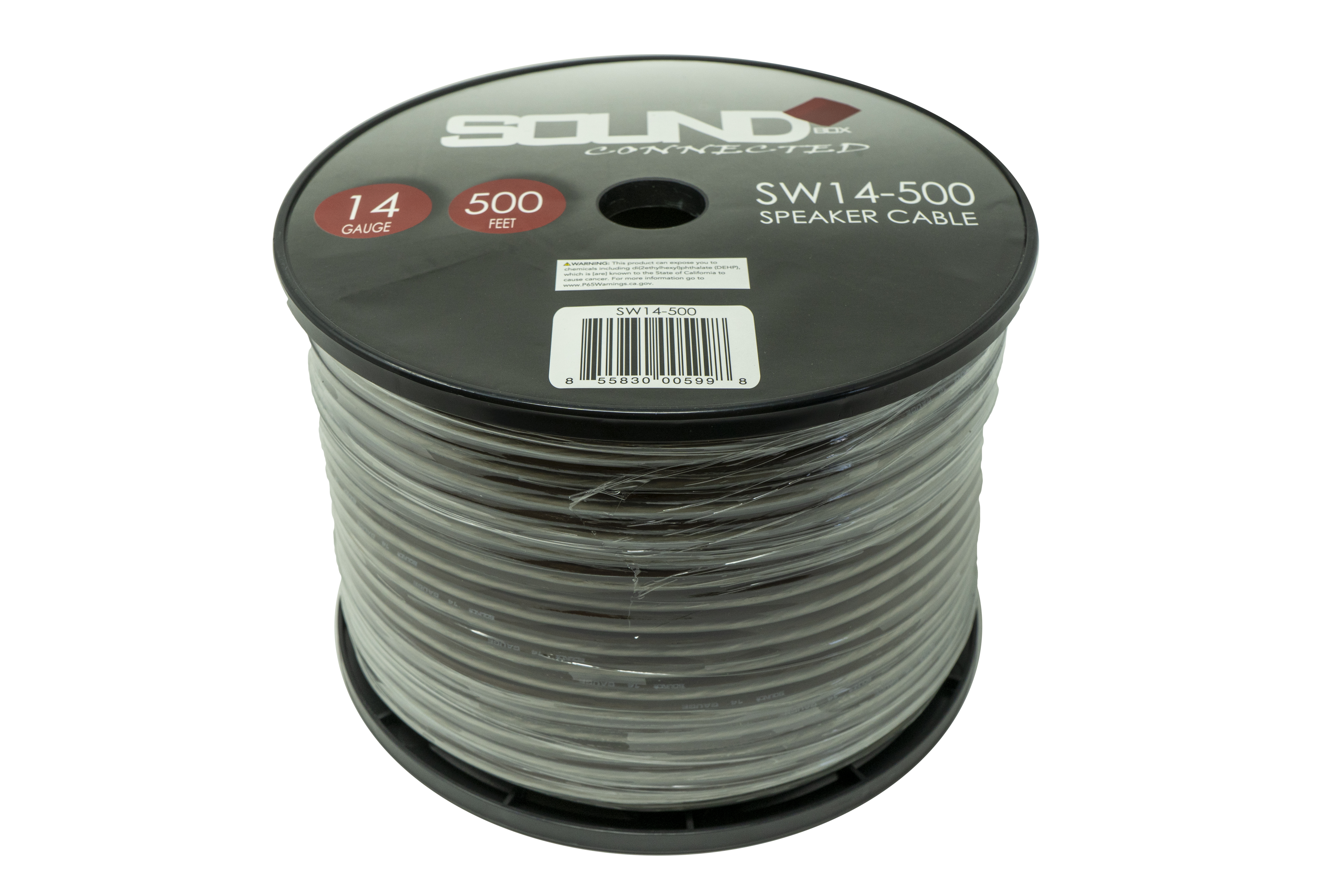 14 Gauge 500' Roll Speaker Wire 14 Ga Cable Clear Home/ Car 500 Ft