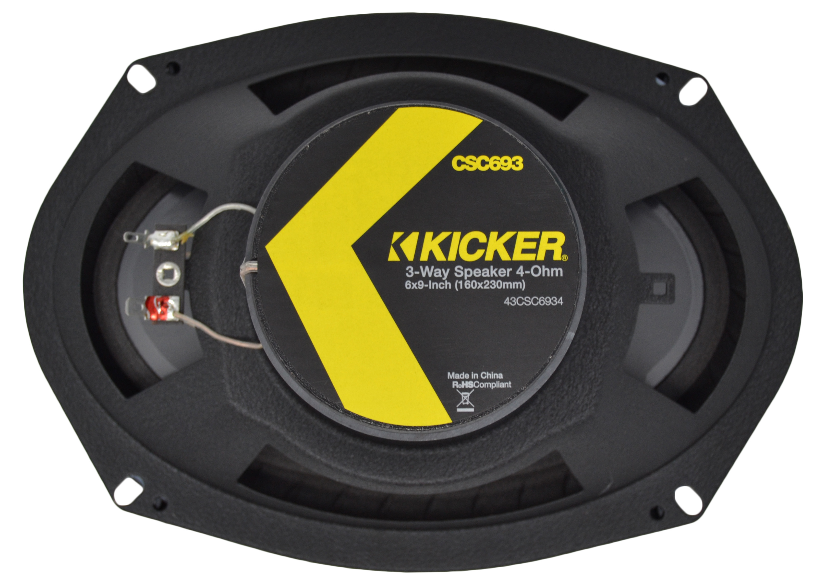 Kicker CS Series 6x9" 3Way 450 Watts Car Speakers Pair CSC693