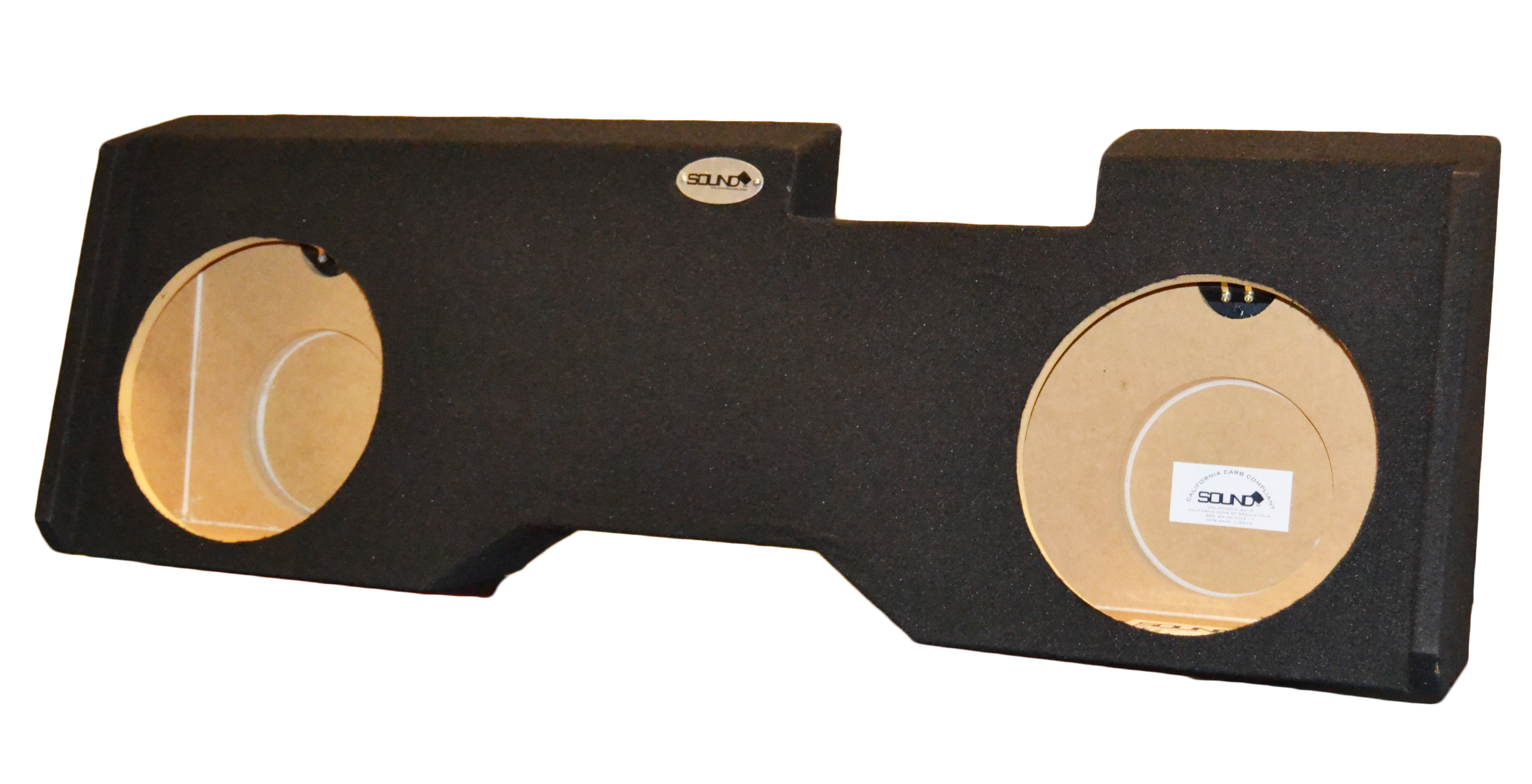 SoundBox Silverado / Sierra Crew Cab 20142018 Dual 12" Subwoofer