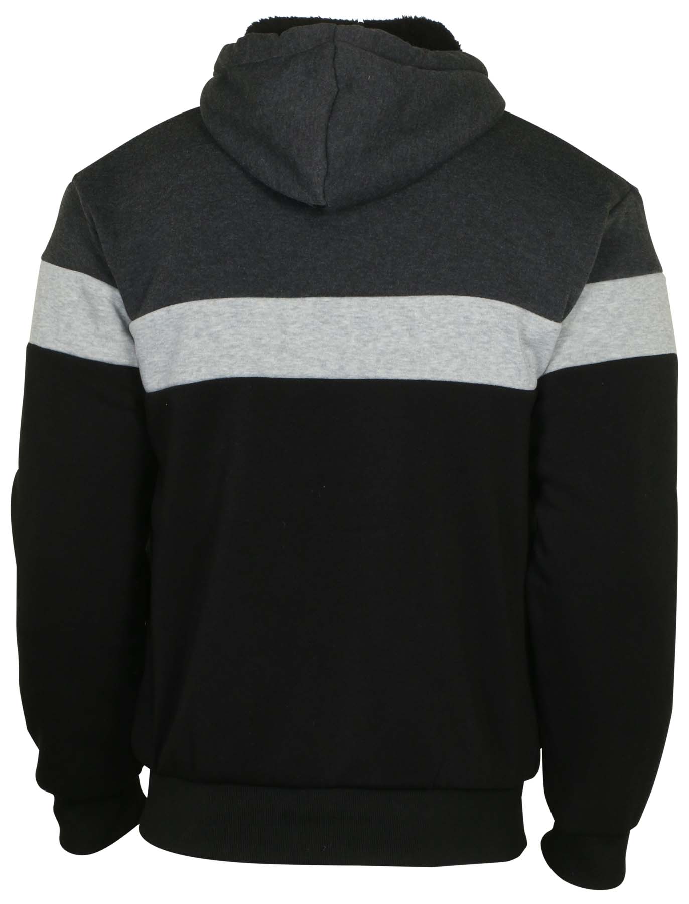 wool lined hoodie