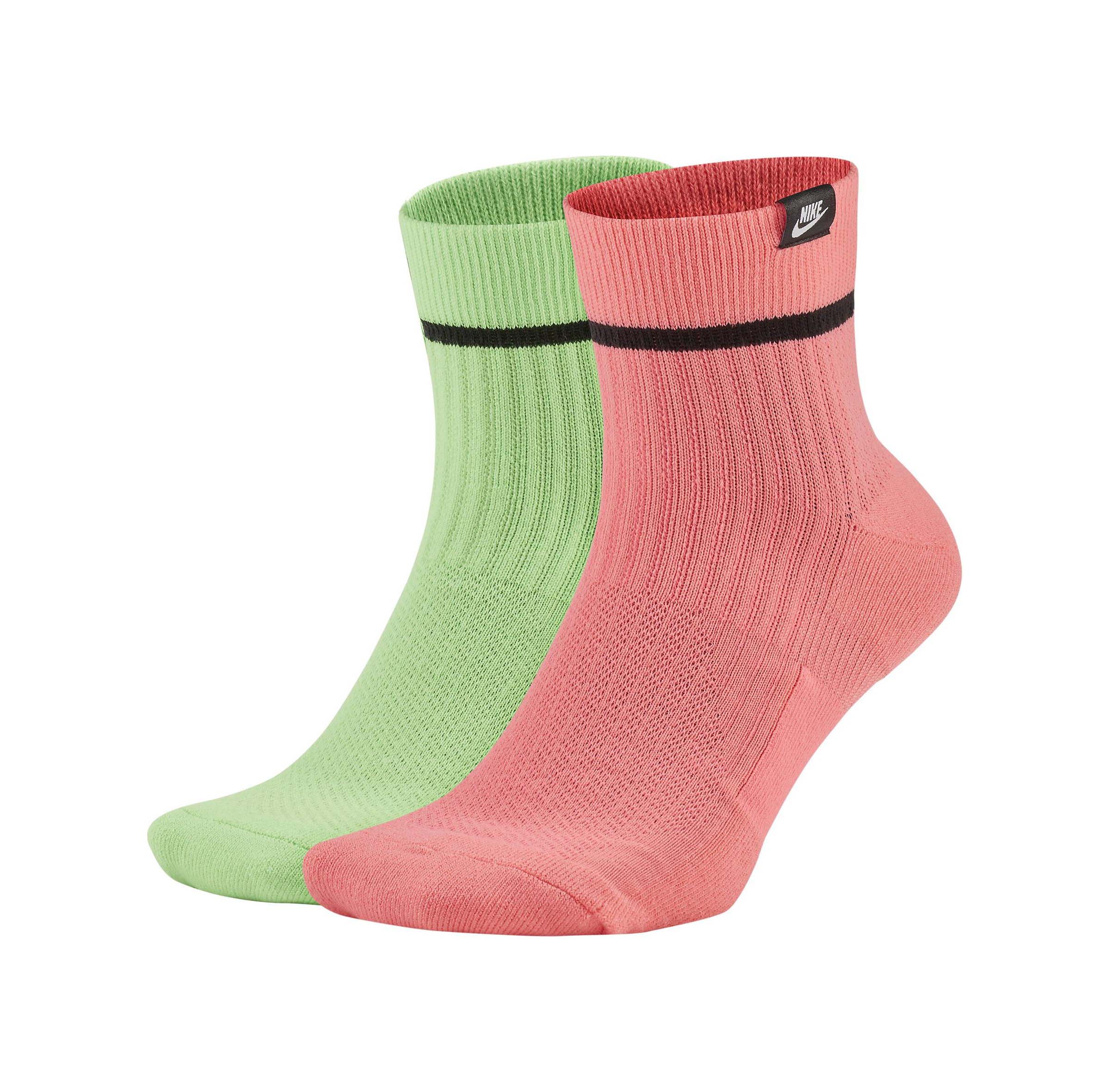 Nike Men's SNKR SOX Two Pair Ankle Socks | eBay