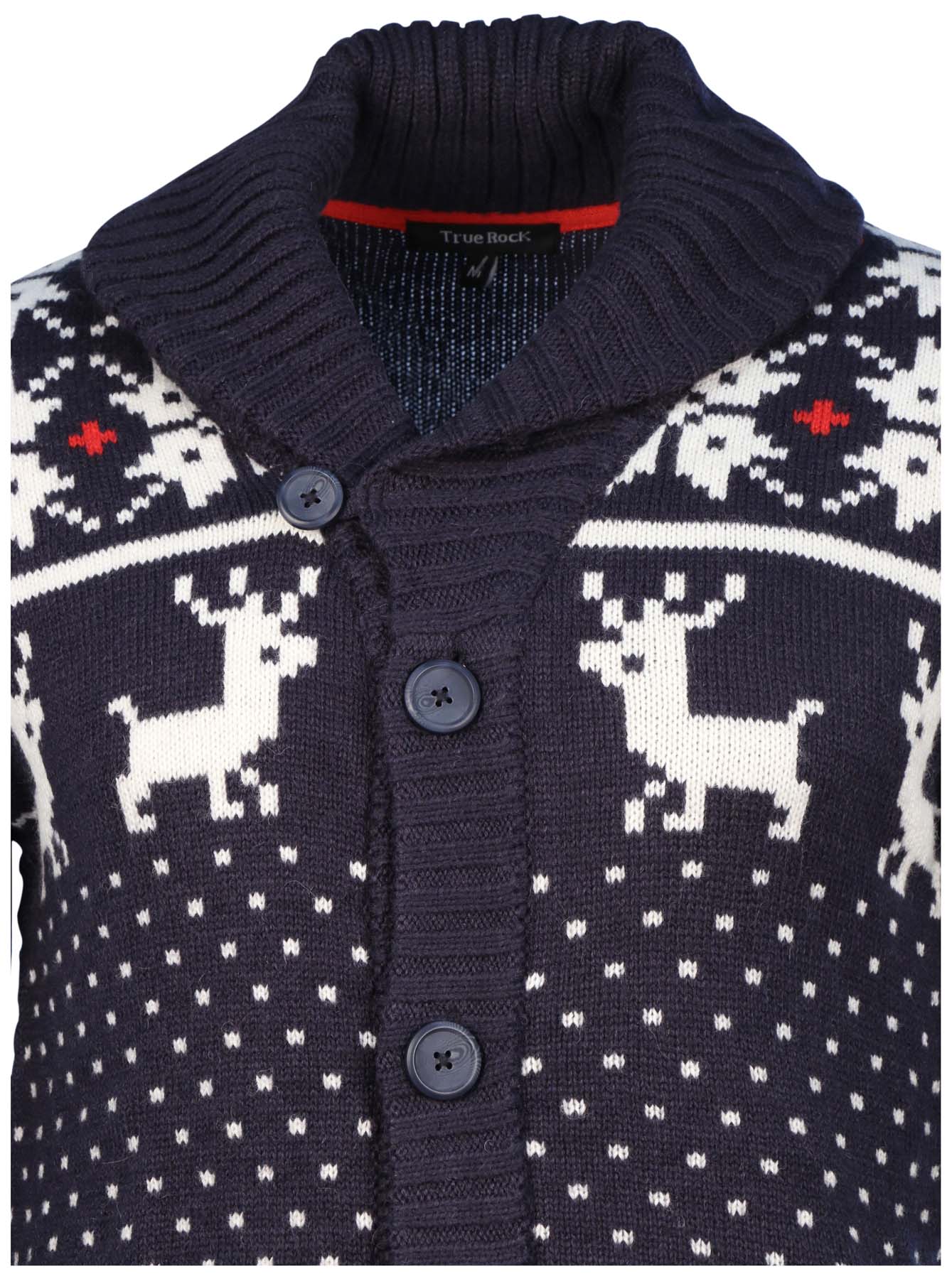True Rock Men's Christmas Cardigan Sweater eBay