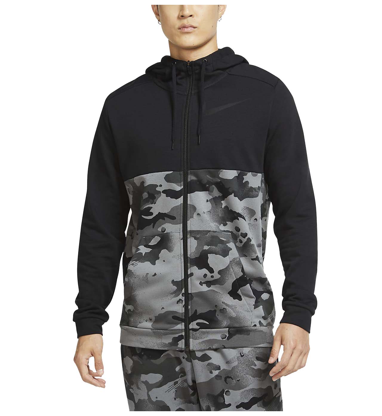dri fit camo hoodie
