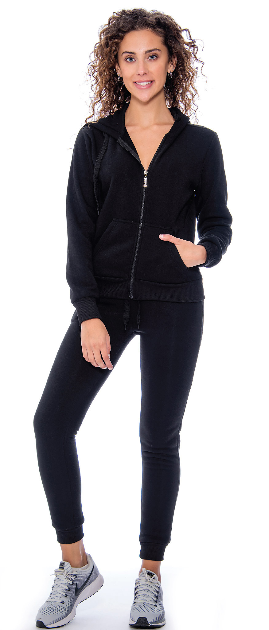 Hoodie Jacket Tracksuit Set 