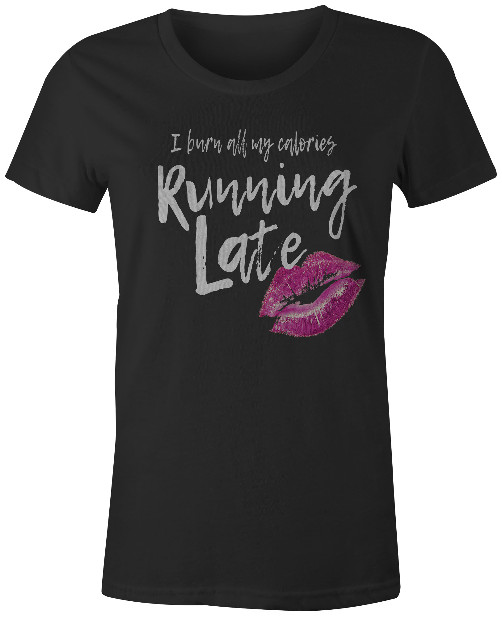 9 Crowns Tees Women's Running Late T-Shirt - Picture 4 of 5
