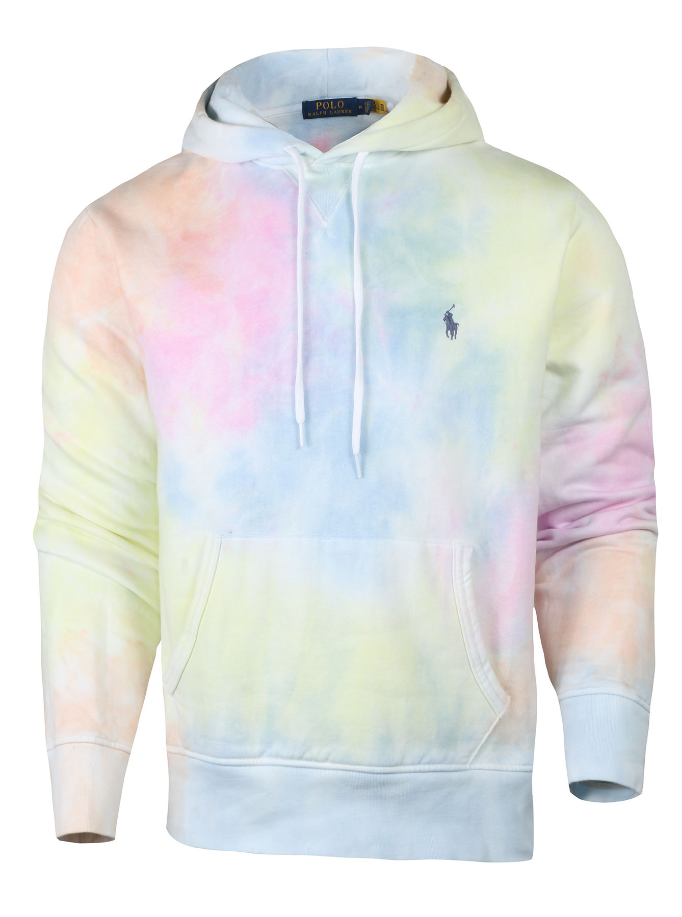 tie dye polo hoodie