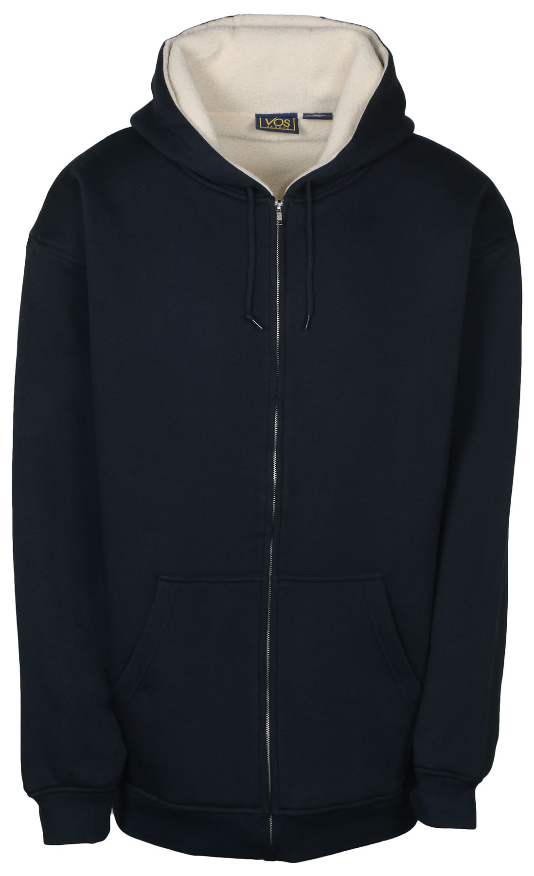 Essentials Mens Sherpa Lined Full-Zip Hooded Fleece Sweatshirt :  : Clothing, Shoes & Accessories