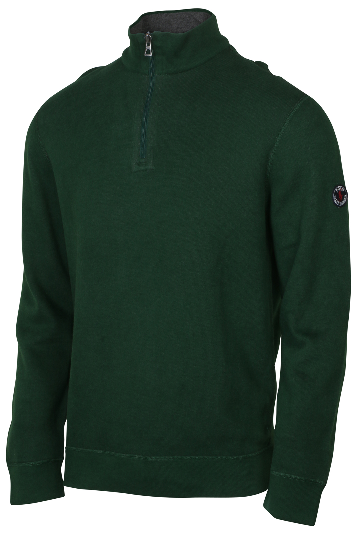 Download Polo RL Men's Reversible Estate Half Zip Mock Sweatshirt ...