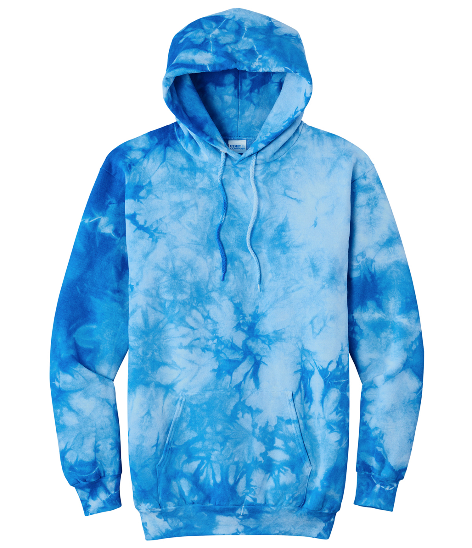 Long tie dye online hoodie