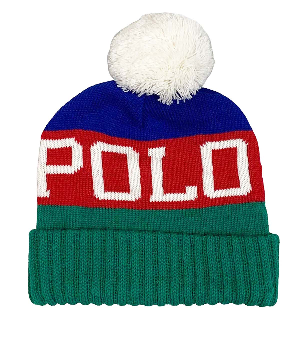 green polo beanie