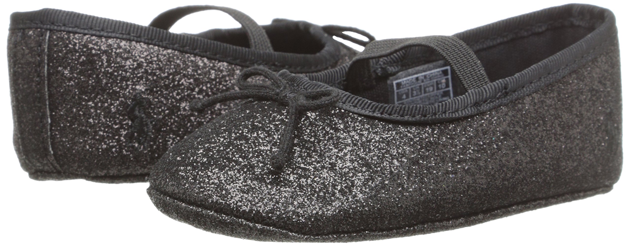 black glitter mary janes