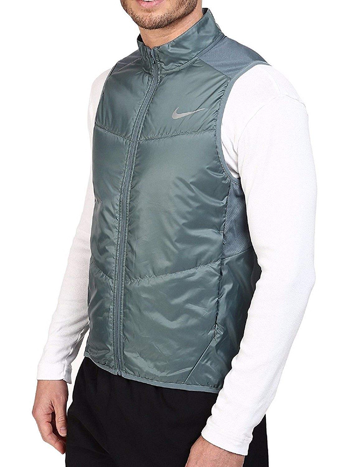 Nike Men's Polyfill Light Running VestSageSmall eBay