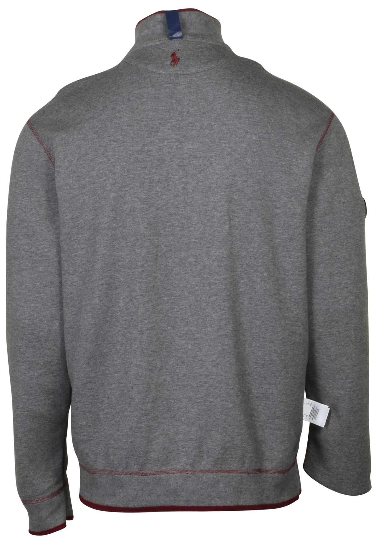 Download Polo RL Men's Reversible Estate Half Zip Mock Sweatshirt ...