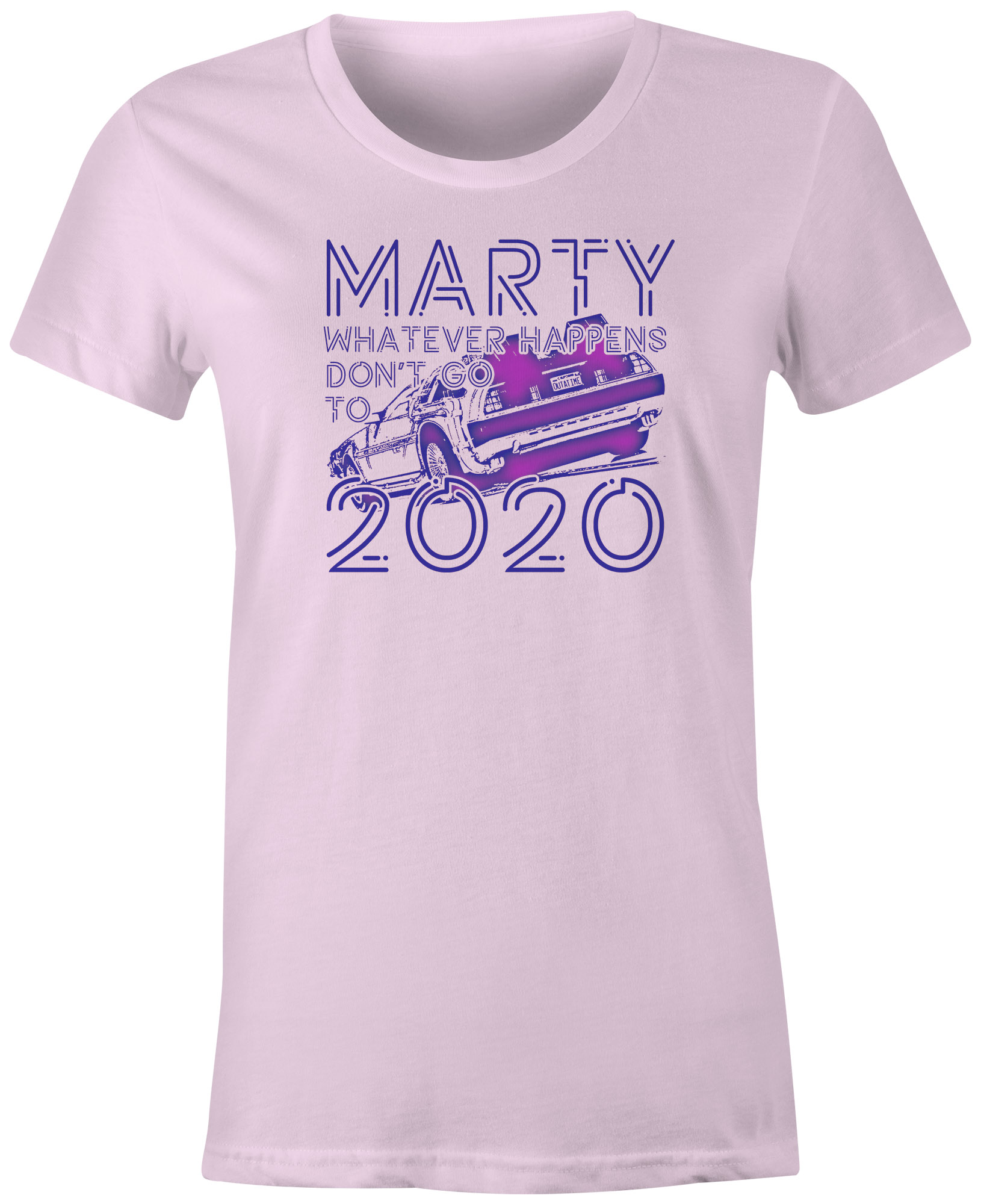 9 Crowns Tees Marty Don't Go To 2020 Funny Graphic T-Shirt - Picture 5 of 14
