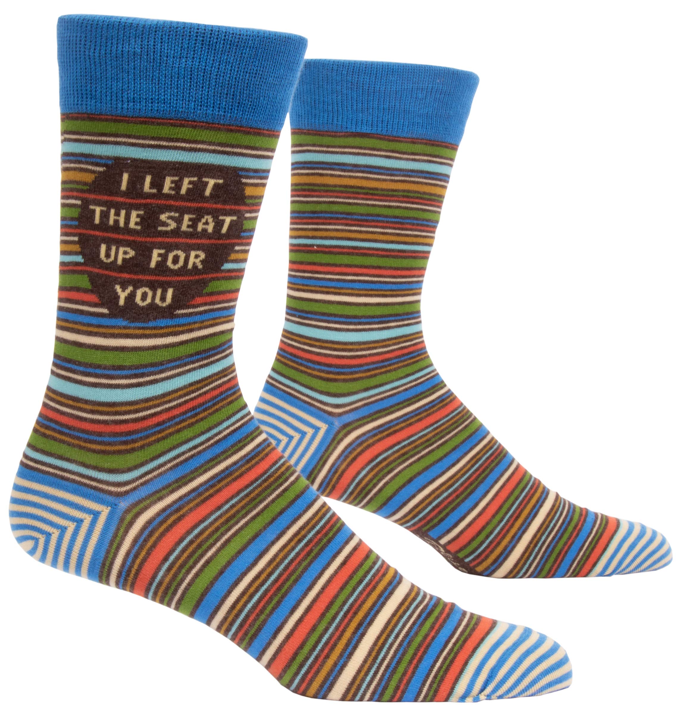 Blue Q Mens Novelty Socks fits mens shoe size 7-12