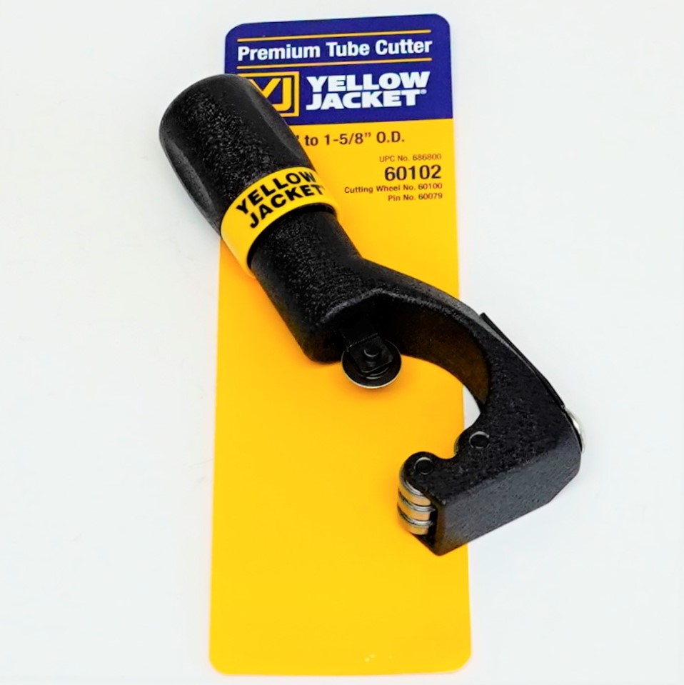 Yellow Jacket 60102 Premium Tube Cutter 1/4" to 15/8" OD Tubing