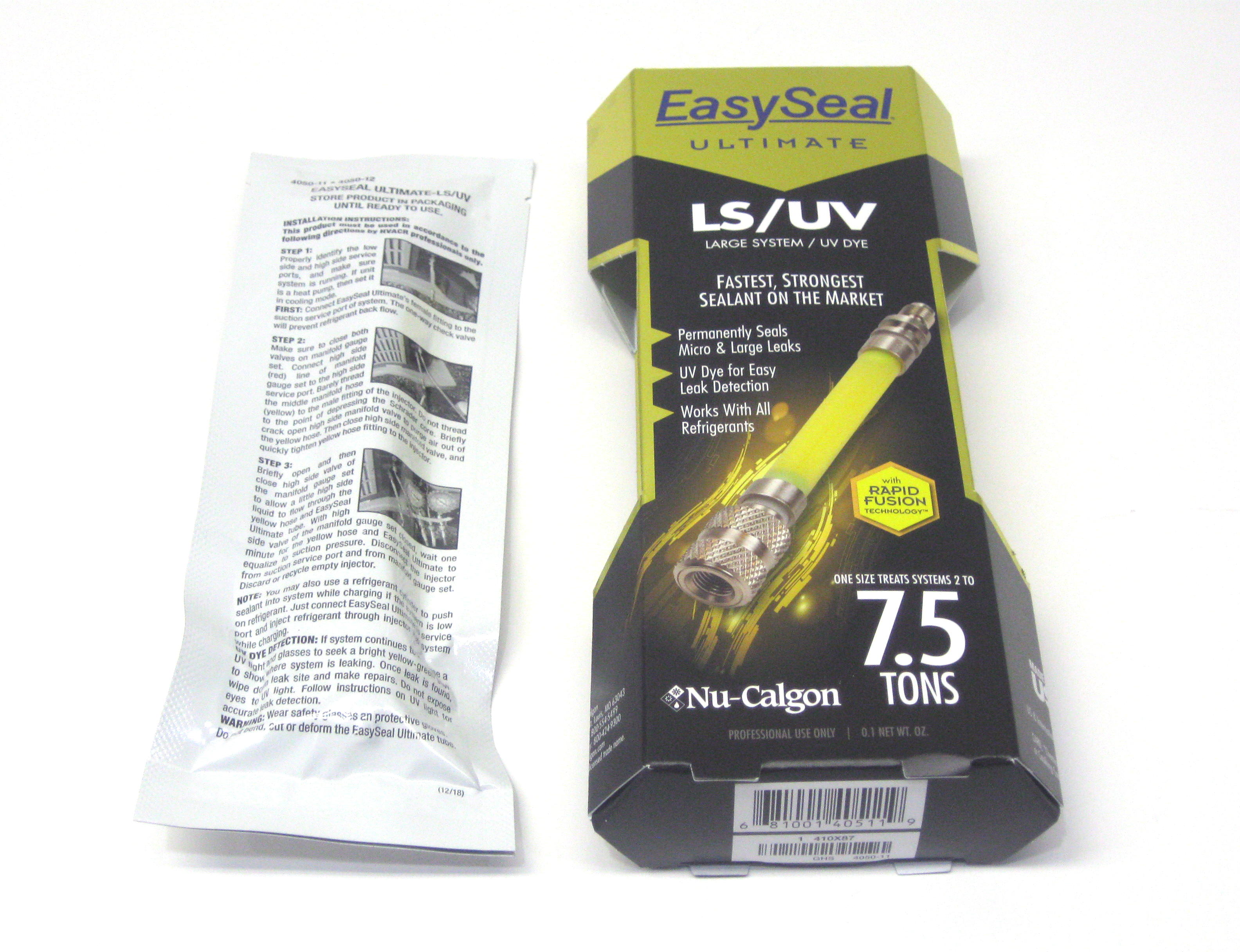 Nu Calgon Easy Seal Ultimate Large System with UV Dye 405011 2 to 7.5