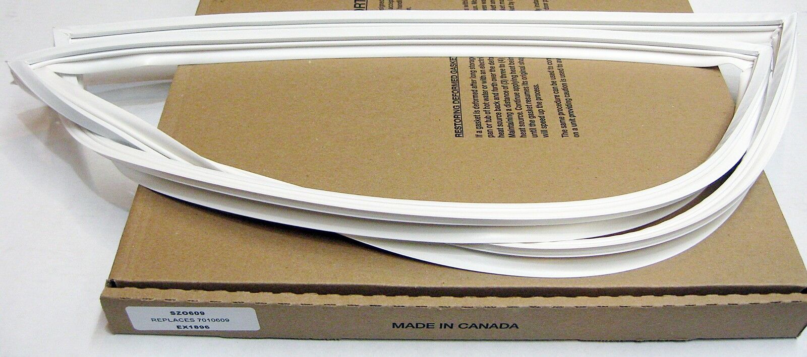 SZO609 for SubZero 7010609 Freezer Door Gasket by SUPCO eBay