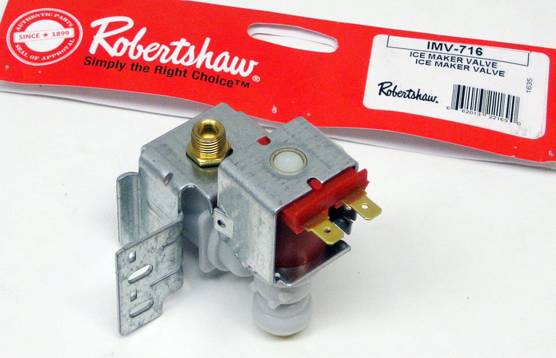 Refrigerator Water Valve for Whirlpool Kenmore WPW10219716 AP6007253