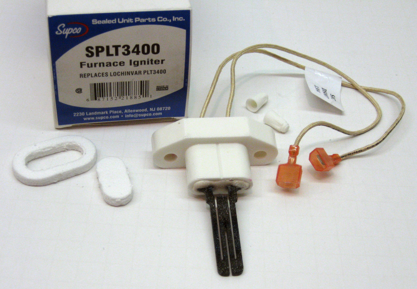 Furnace Igniter for Lochinvar PLT3400 100165937 Igniter Power Copper