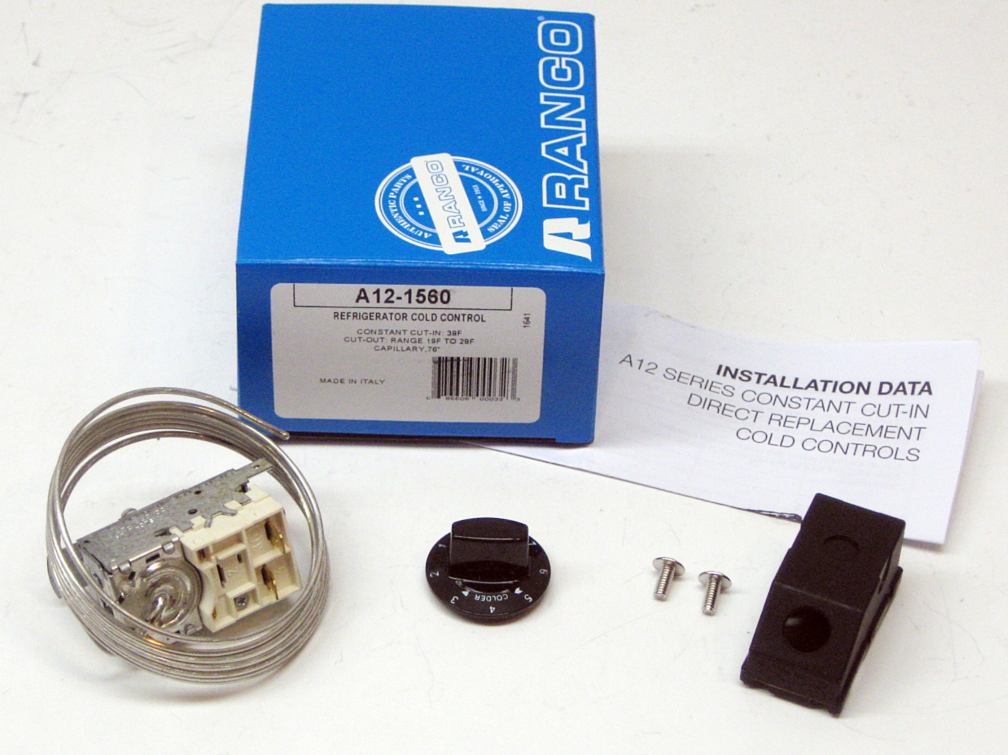 「Ranco 二段式 温度コントローラー（新品未使用・シール未開封）」 1c229aee7ddf37789f261422d8c234